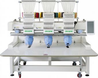 ZOJE ZJ-1203HC Вышивальная 3х-головочная 12-ти игольная машина